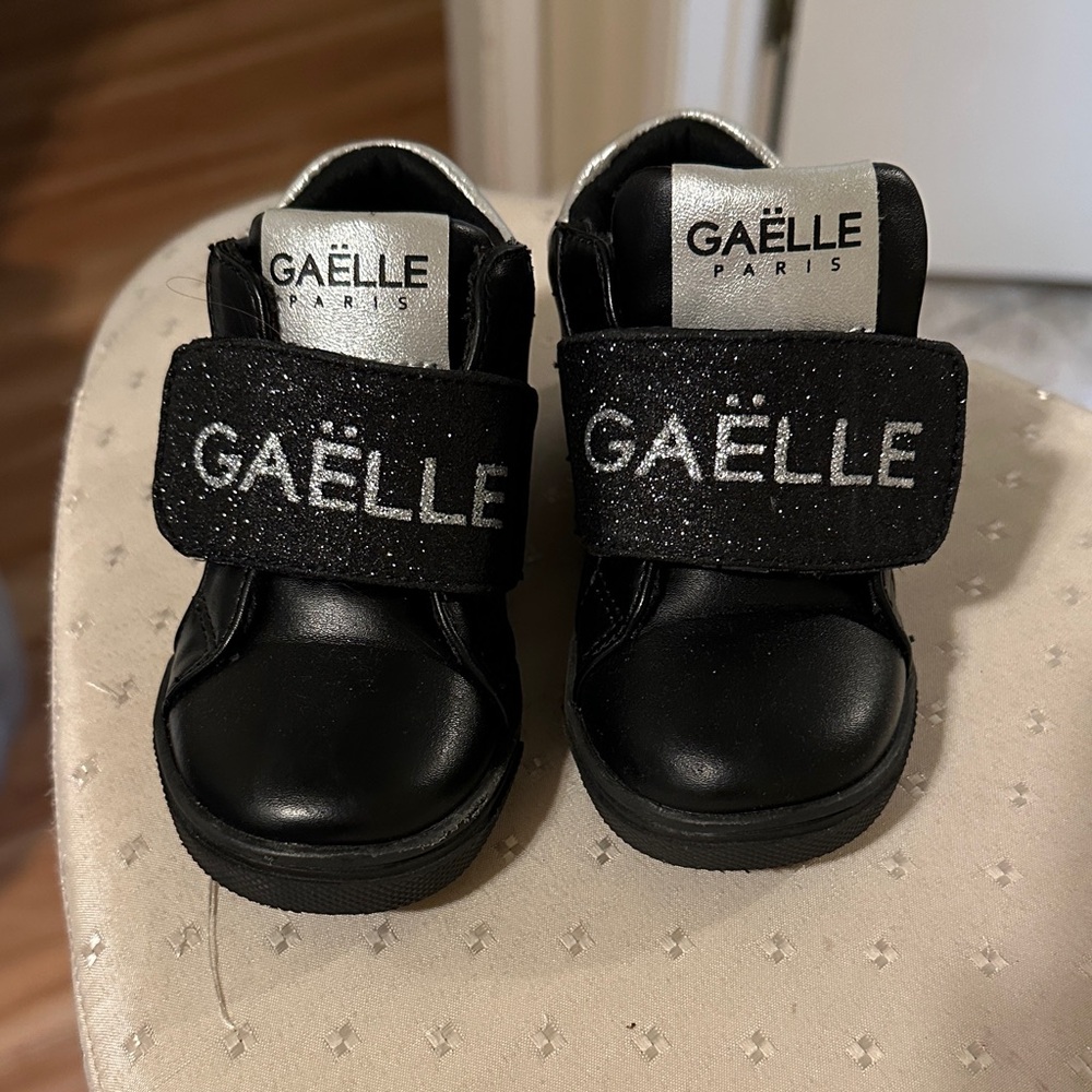Kids Black Sneakers